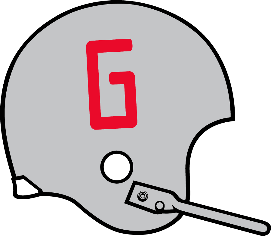 Georgia Bulldogs 1962 Helmet Logo iron on transfers for clothing